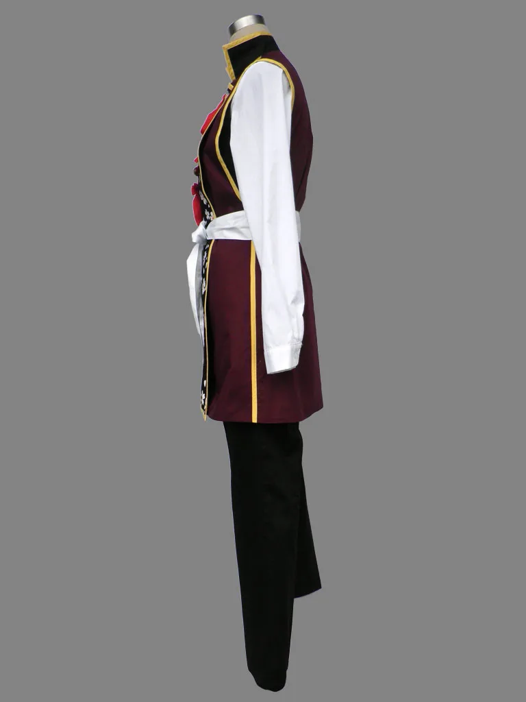 Высокое качество Q унисекс для косплея Hakuouki Синсэнгуми Китан yukimura chizuru Костюмы