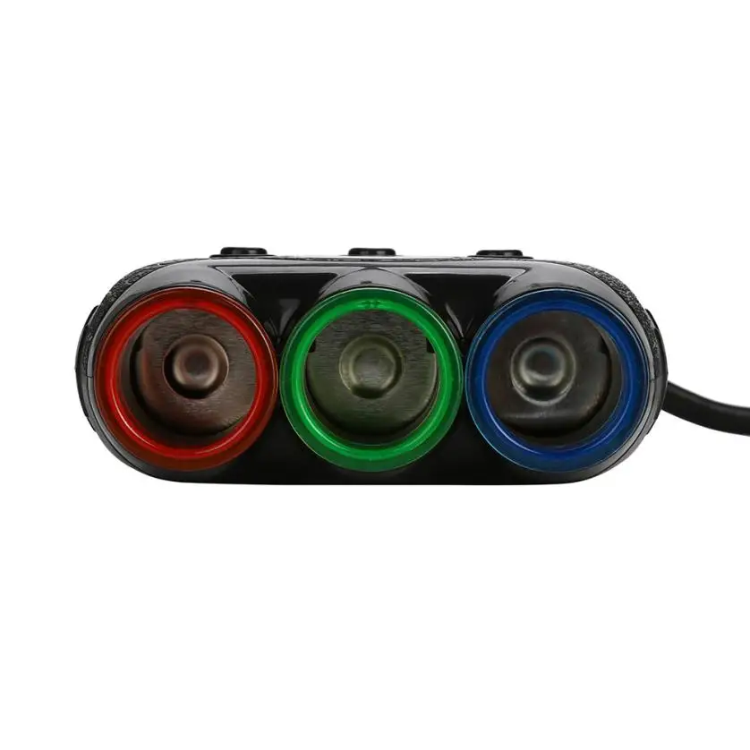 Разветвитель Прикуривателя с двумя USB портами 12 В|usb usb|usb usb usbdropshipping |