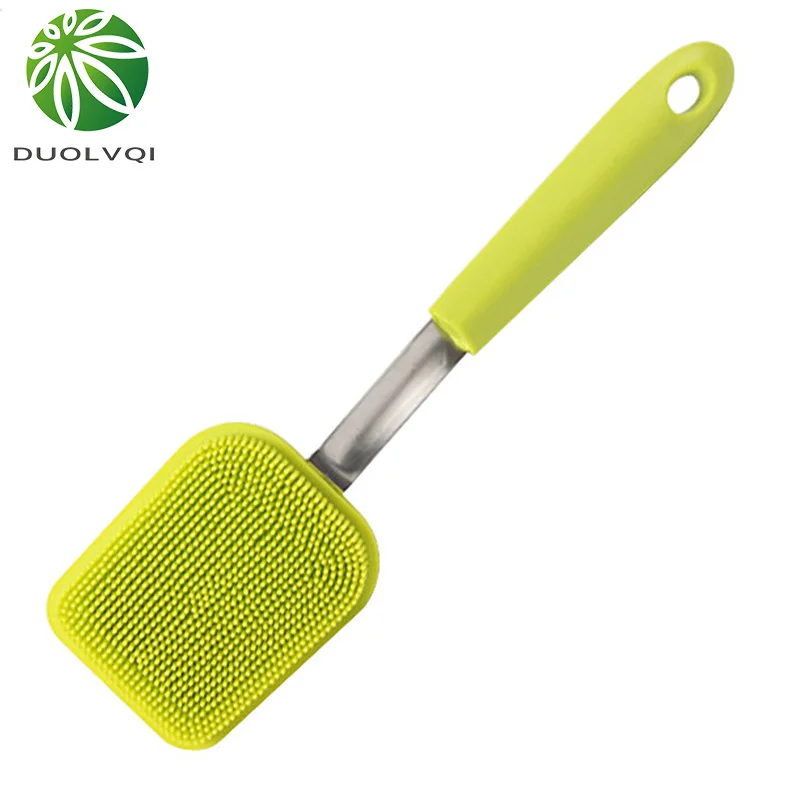 Многофункциональная силиконовая щетка для чистки кастрюль Duolvqi Новое