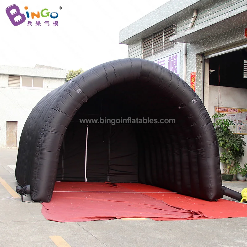 FACTORY OUTLET 4x4x3mh inflatable black tunnel tent free shipping customized entrance toy advertising decoration | Игрушки и хобби