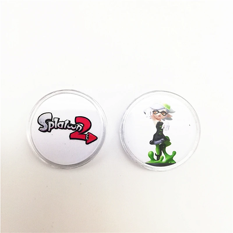 Быстрая, 16 шт./лот, полный набор, NFC Splatoon 2, игровая карта Amiibo, NTAG215, наклейка, напечатанная коллекция, монета, карта, бирка