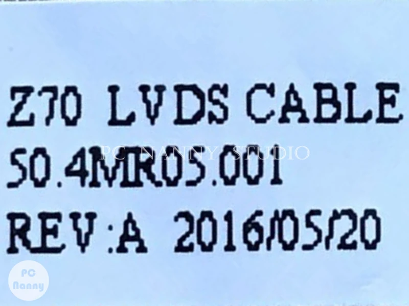 NOKOTION 50.4MR05. 001 Новый для Sony SVE17 SVE171 ЖК-кабель SVE171A SVE171B1 Z70 LVDS гибкий кабель |