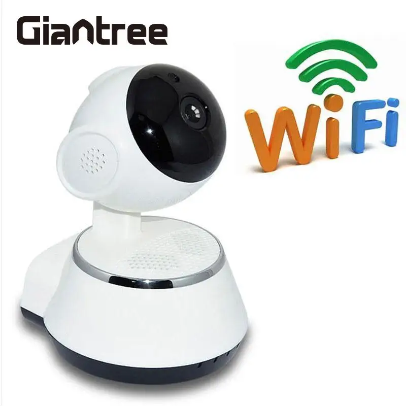 Giantree 1 миллион пикселей HD WiFi камера беспроводная безопасности Детский монитор Pan