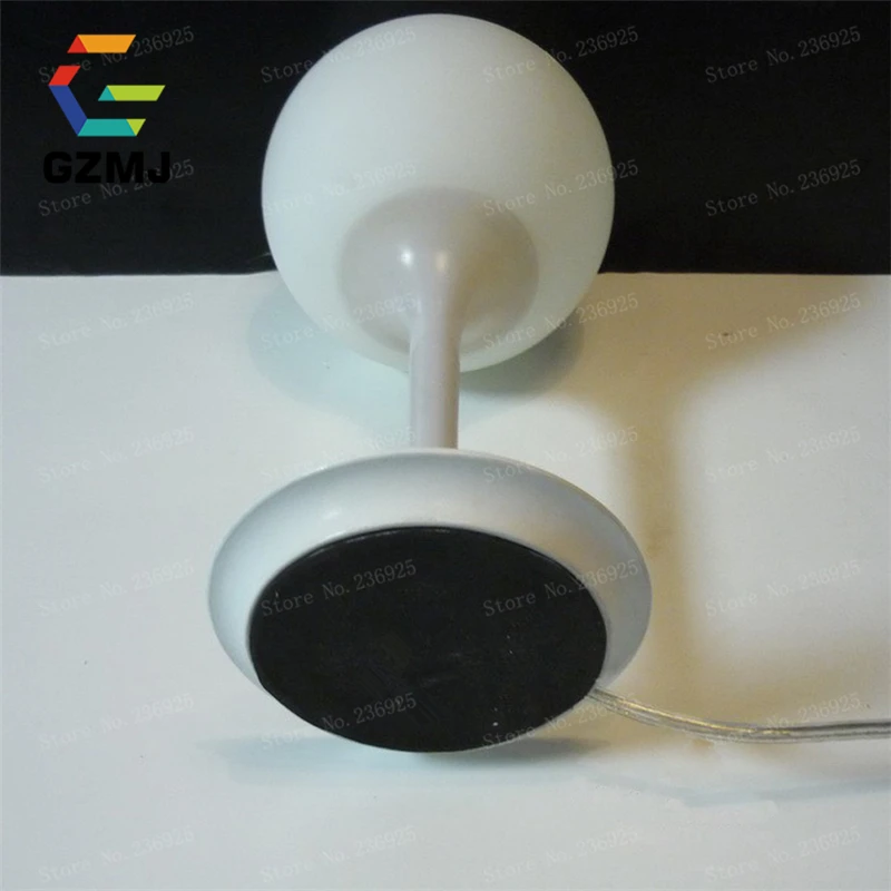 Минималистичная Светодиодная настольная лампа цвета слоновой кости с абажуром