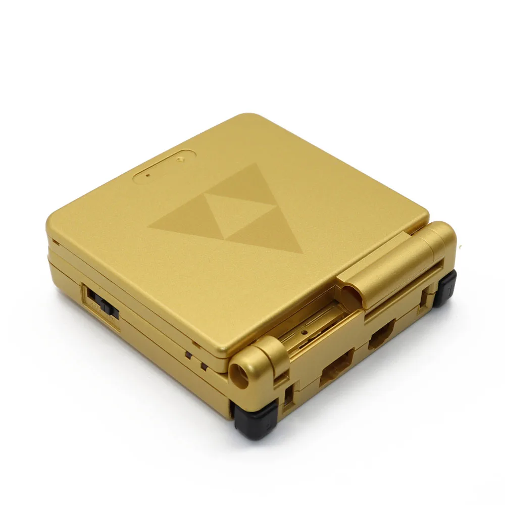 1 комплект золотистый Сменный Чехол для Gameboy Advance SP полный корпус + крышка экрана