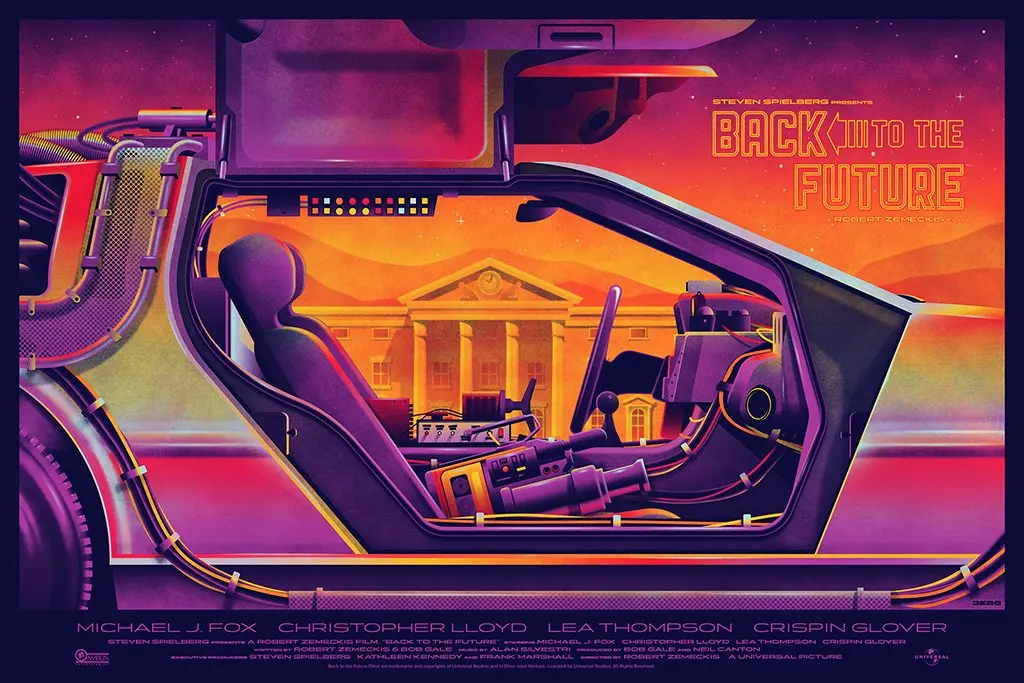 50 шт./упак. крутая классическая фильм Back To The Future наклейки для автомобиля мобильного телефона Moto ноутбук Чемодан велосипед скейтборд animedecal