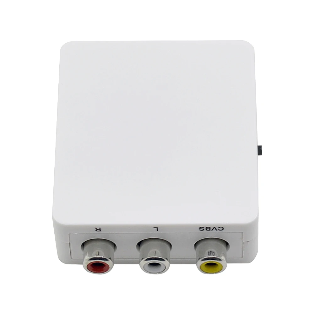 Преобразователь CHIPAL 1080P 1080I для HDMI2AV мини-HD аудио видео бокс HDMI в AV RCA CVBS L/R адаптер с
