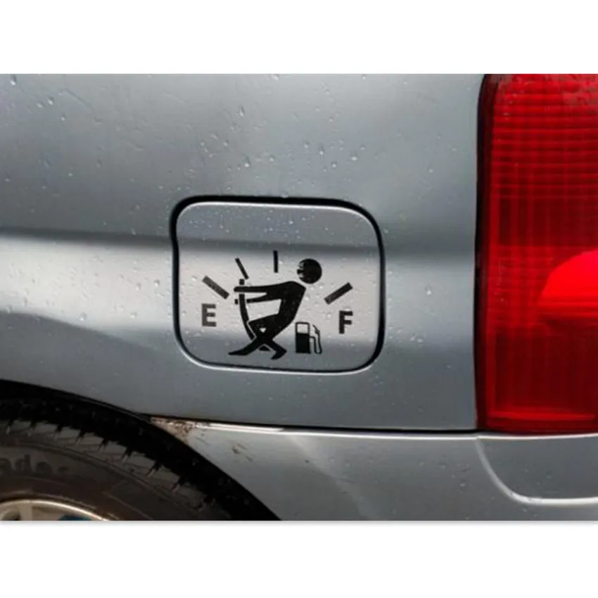 Забавная Автомобильная наклейка наклейки для топливного бака Honda Civic Accord CRV Fit Renault