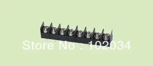 100 шт. черная наклейка KF8500 3 контакта 8 5 мм прямая Клеммная колодка с барьером ROHS |