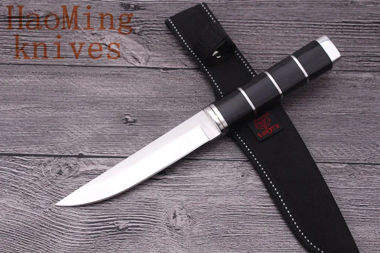 Практичный Тактический фиксированный нож для выживания на природе портативный