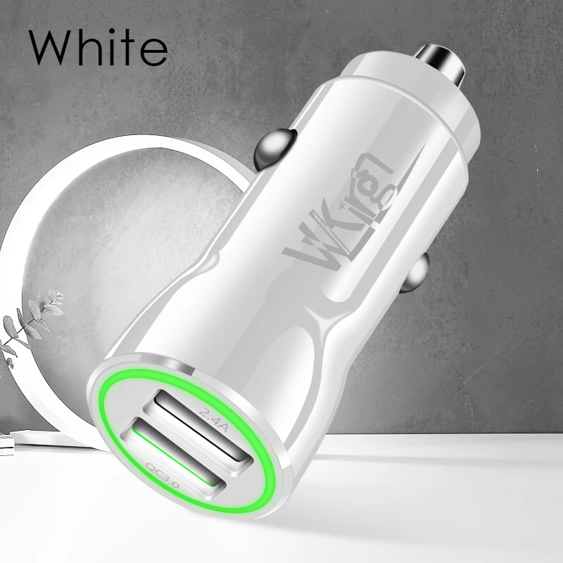 VVKing 5А быстрое автомобильное зарядное устройство Quick Charge 3,0 Для Xiaomi iPhone huawei LG SONY samsung AFC FCP QC3.0 зарядка 2USB двойная автомобильная зарядка