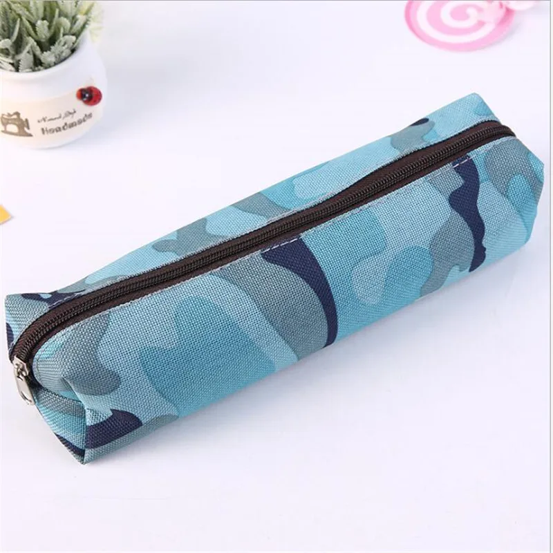 Fashion Creative Camouflage Military Cosmetic Bag Zipper Simple Casual Stationery Storage Lipstick Eyeliner Makeup Bags | Багаж и сумки
