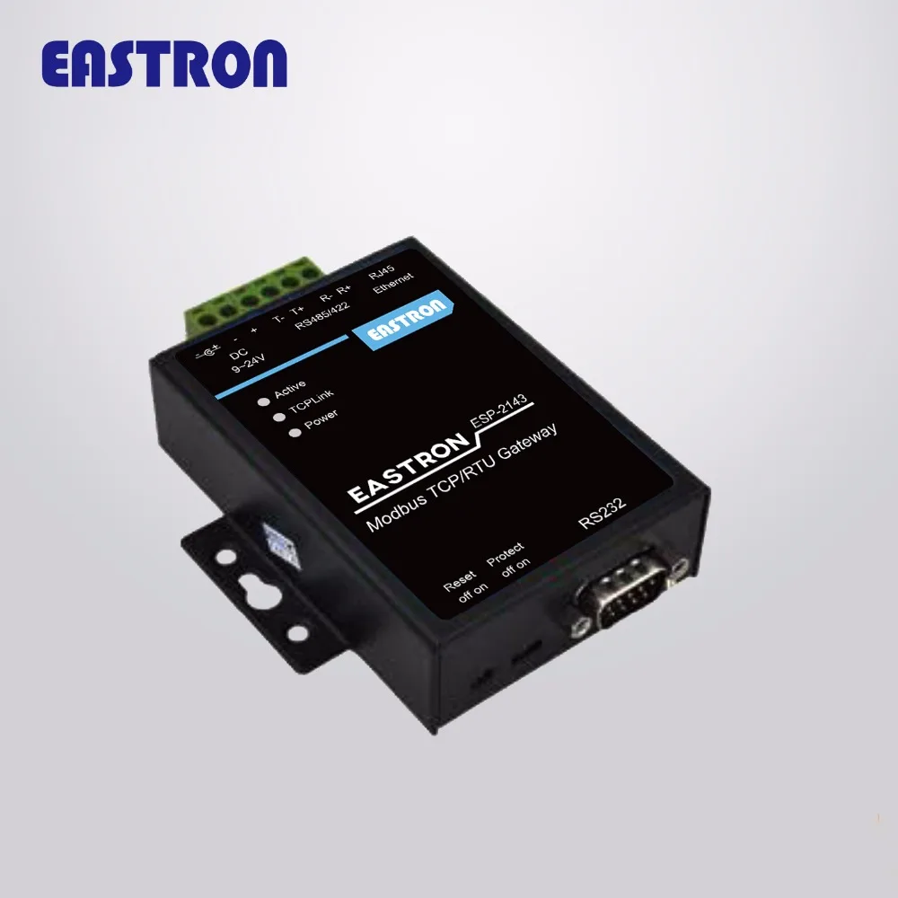 Eastron ESP-2143 RS232 RS485 RS422 к Ethernet RJ45 конвертер Modbus RTU TCP шлюз скорость передачи данных многохост конвертер seiral devic