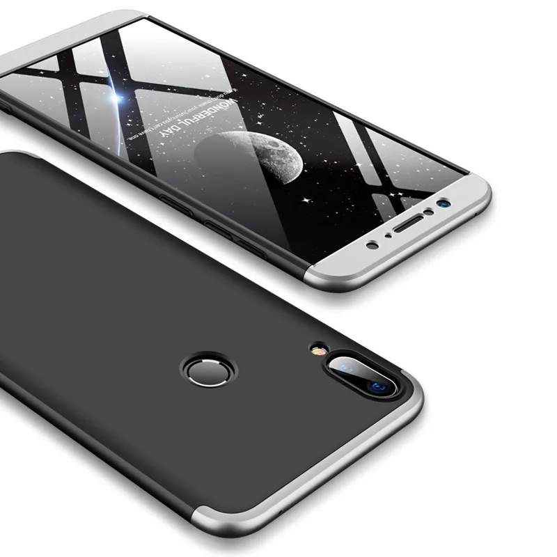 Black and silver Для ASUS Zenfone Max Pro M1 ZB602KL ZB 602KL X00TD чехол Роскошный Жесткий матовый чехол гибридный защитный чехол-накладка на заднюю панель чехлы - Цвет: Black and silver