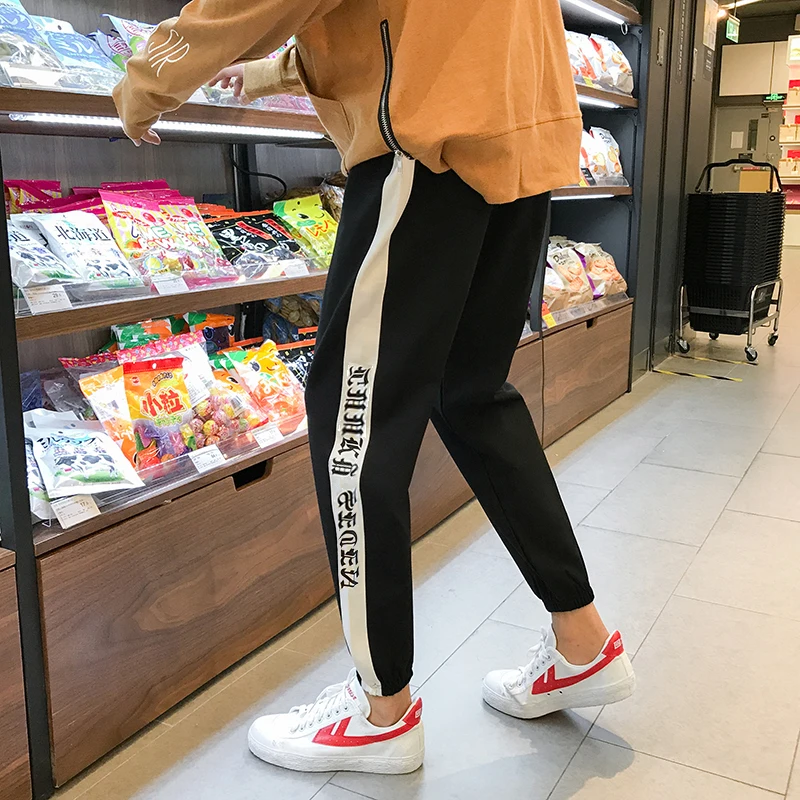 2017 Демисезонный Новое поступление Мода Досуг сбоку полосой украшения свободные