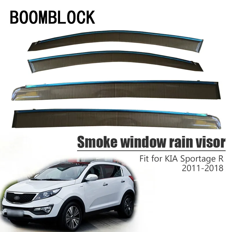 Высокое качество 4 шт. Дымовое окно дождевой козырек для Kia Sportage R 2018 2017 2016 2015 2014 2013