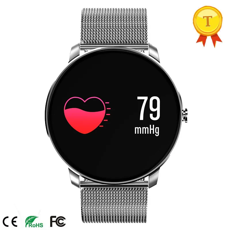 Хит продаж цветные Bluetooth-часы умные часы шагомер круглые фитнес-часы для IOS Android |