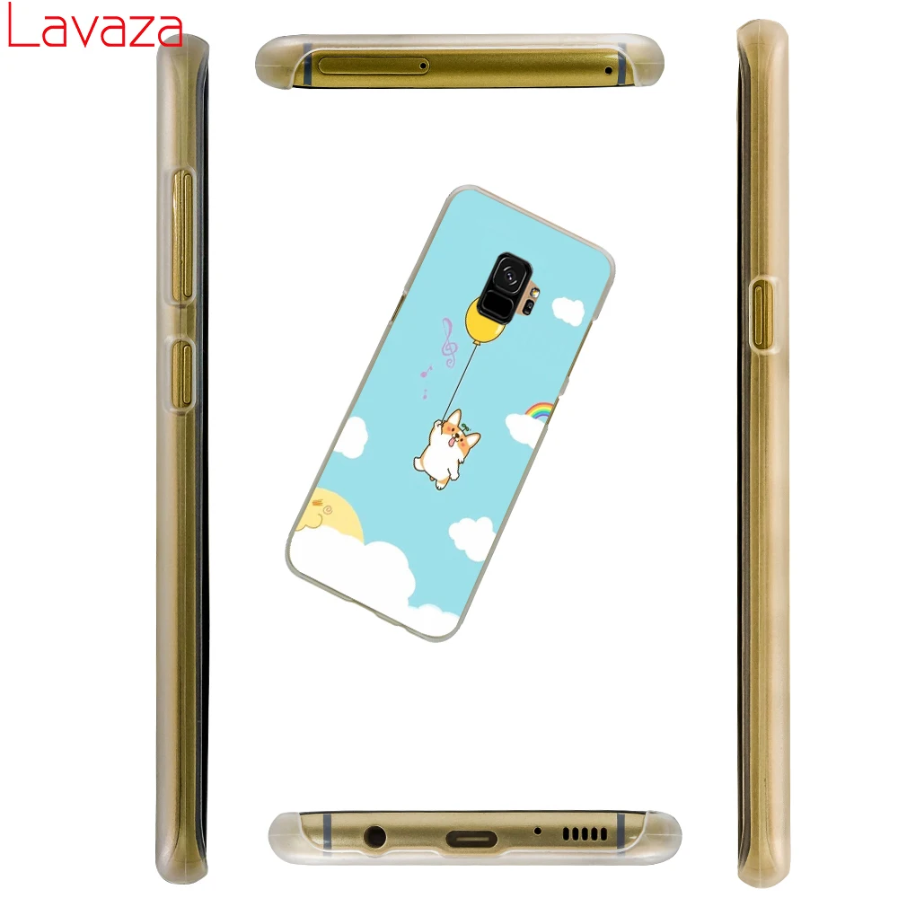 Чехол для телефона Lavaza Cute Corgi Жесткий Samsung Galaxy A10 A30 A40 A50 A70 M10 M20 M30|Чехлы-накладки| |
