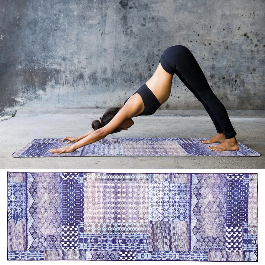 저렴한 180*63cm Granny Chic 요가 매트 슬립 체육관 운동 필라테스 휴대용 트레이닝 커버 담요, 부드러운 타월 가방 포함 저렴한 180*63cm Granny Chic 요가 매트 슬립 체육관 운동 필라테스 휴대용 트레이닝 커버 담요, 부드러운 타월 가방 포함