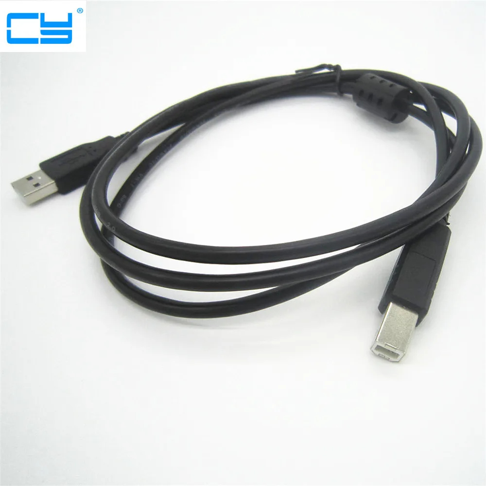USB 2 0 A Тип папа к B Мужской принтер сканер жесткий диск Кабель для принтера 30 см 1ft 3