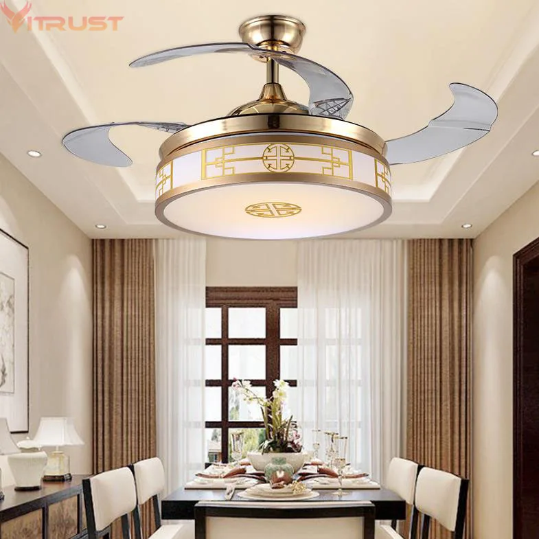 Потолочный вентилятор лампы с дистанционным управлением ventilador de techo sans lumiere