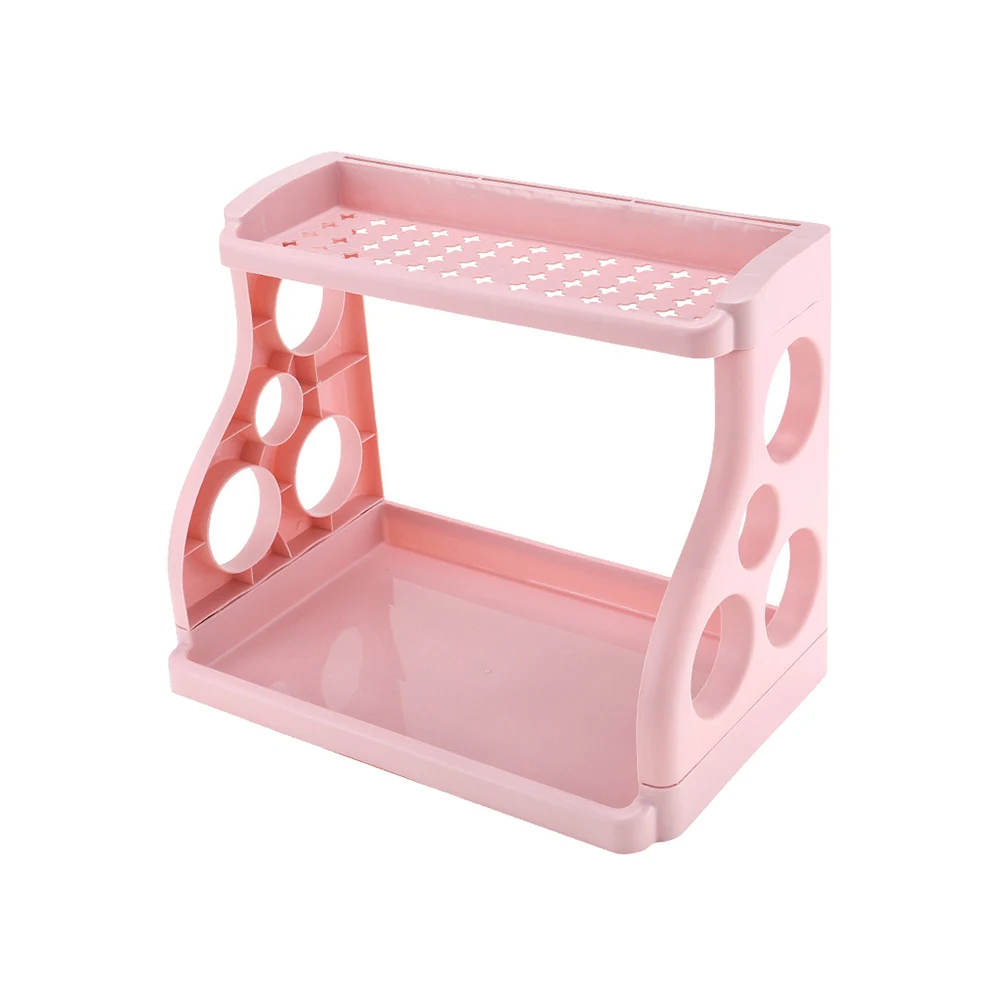 Kitchen Double Layer Spicy Spice Shelf Storage Rack Jar Bottle Organizer Holder &amp Racks New | Дом и сад