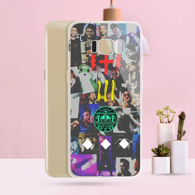 N226 The Weeknd Soft TPU Silicone Cover For Samsung Galaxy A3 A5 A6 A7 A8 A9 M10 M20 S10 S10E Lite Plus 2017 2018 Case |