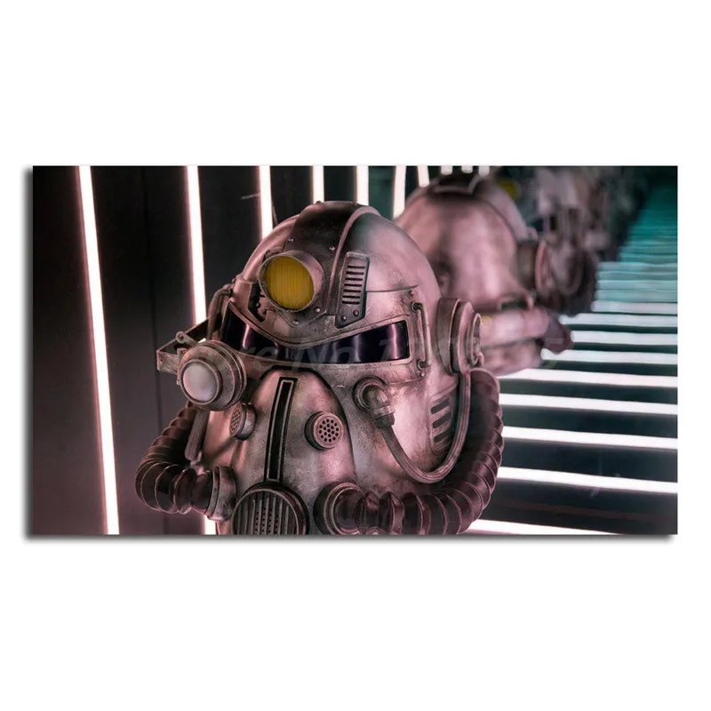 Falloout 76 Power Armor шлем HD холст картина печать гостиная домашний декор Современное