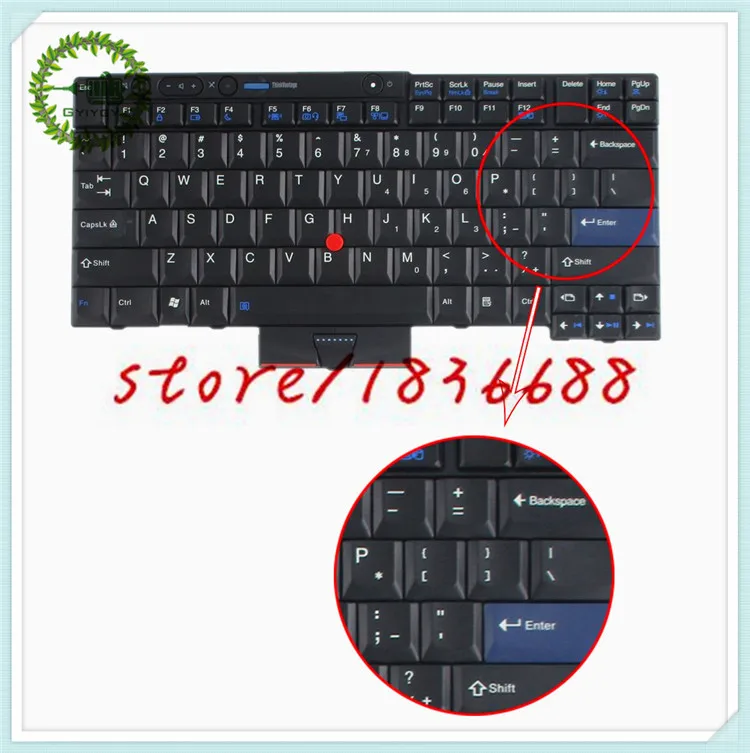Клавиатура GYIYGY для ноутбука LENOVO IBM ThinkPad T410S T520 T420 X220 W520 X220T T410 T510 W510|Клавиатуры
