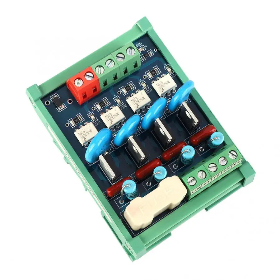 Регулятор напряжения 4 канальный PLC DC усилитель SCR кремниевый регулятор