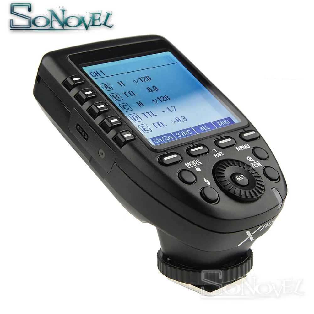 В наличии Godox XPro-C Flash Trigger Transmitter с E-TTL II 2 4G Wireless X System HSS LCD Screen + 2x X1R-C Receiver для Canon |