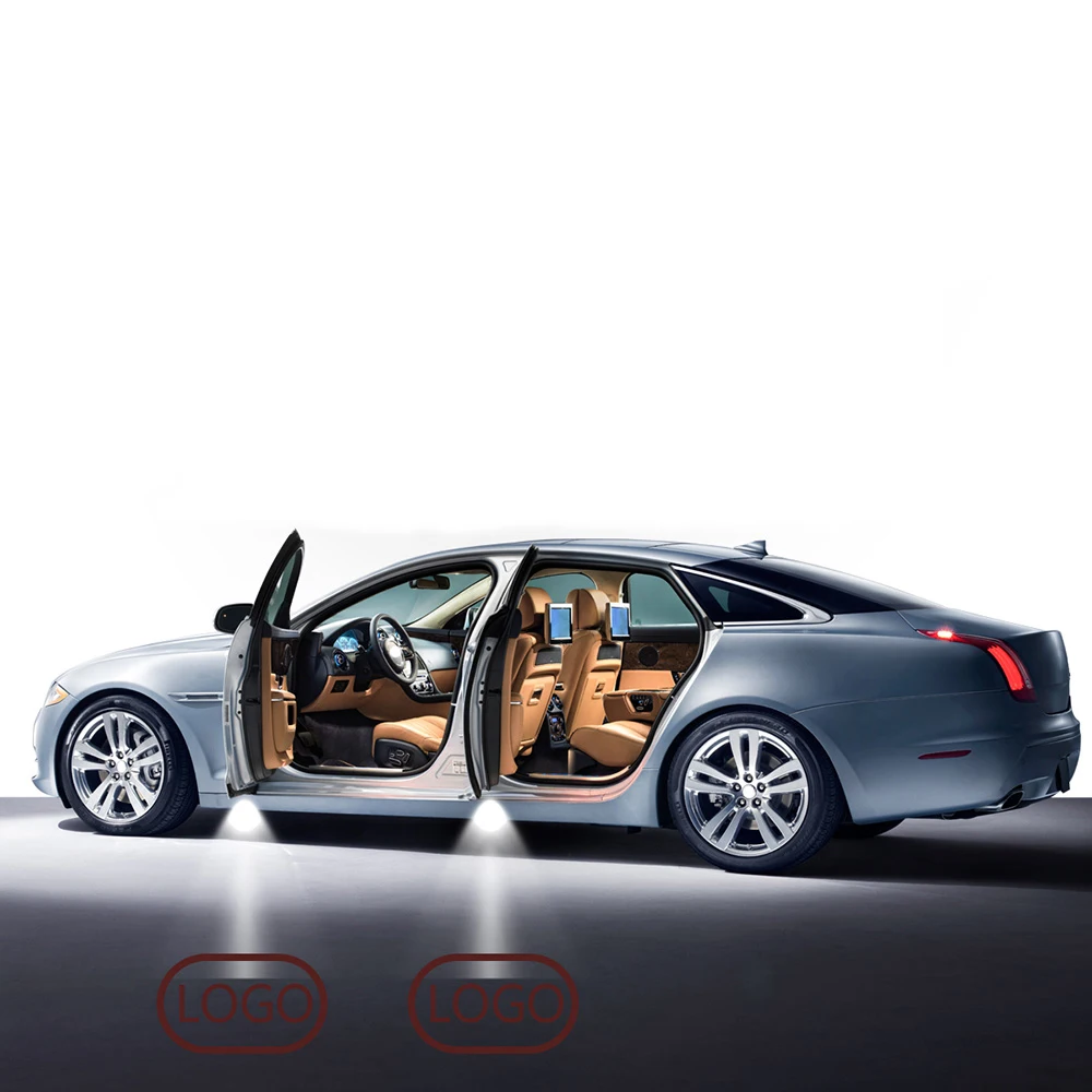 1-10 пар для сиденья логотип двери автомобиля Шаг значок Тень Добро пожаловать