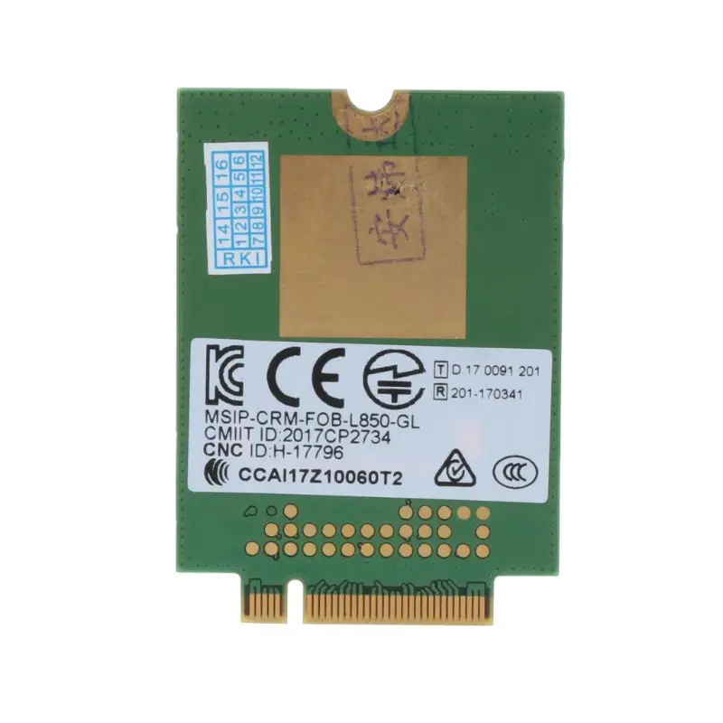 L850-GL для HP LT4210 Fibocom карты беспроводной 917823-001 WWAN мобильный модуль 4G LTE NEU |