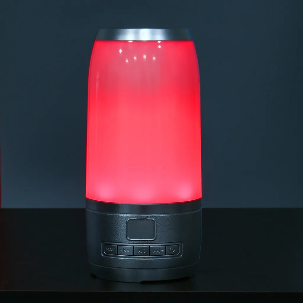 Bluetooth динамик мини беспроводной громкоговоритель Crack LED TF USB Сабвуфер bluetooth