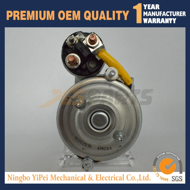 Новый морской стартер сертифицированный для двигателей Mercruiser & Volvo Penta V6 V8 9000839