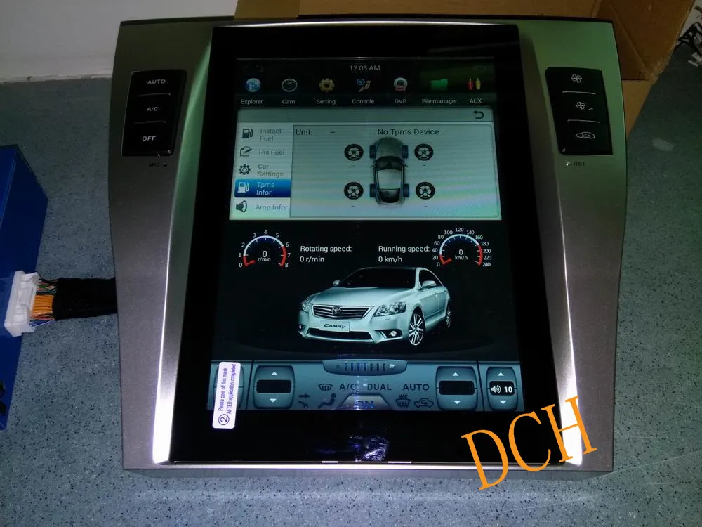 10,4 ''вертикальный экран Tesla стиль Android 8,1 автомобильный DVD gps навигация Радио для Toyota Camry 2006 2007 2008 2009 2010 2011 PX6