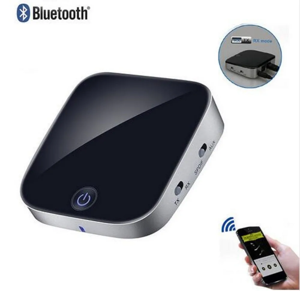 EastVita 2 в 1 Bluetooth передатчик приемник Aptx беспроводной стерео аудио адаптер Bluetooth приемник TOSLINK/SPDIF AUX 3,5 мм