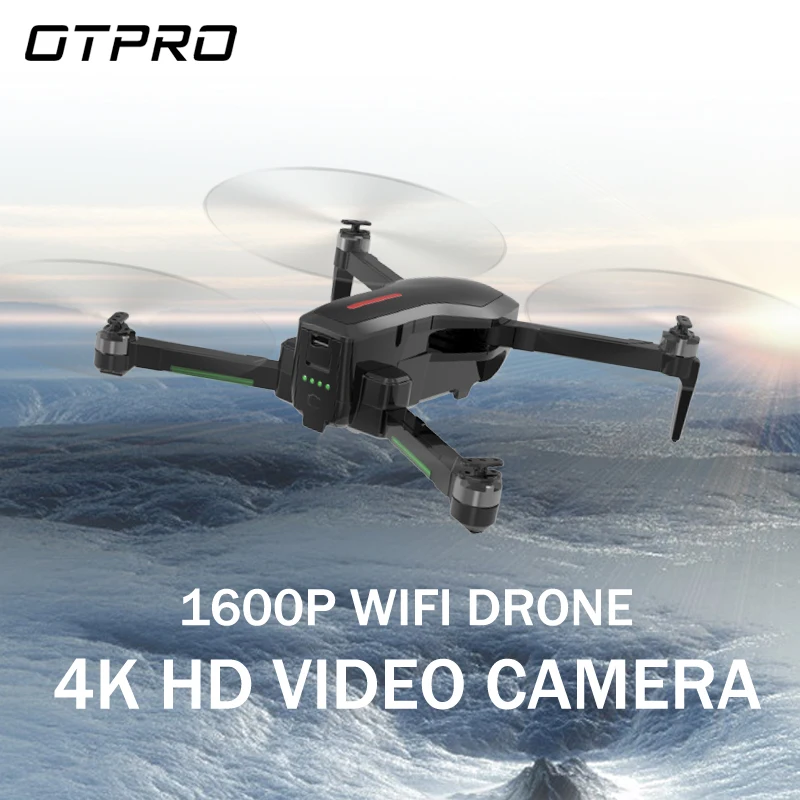 OTPRO новый телефон с GPS 1080P WiFi камера FPV XC7 Радиоуправляемый Дрон бесщеточный