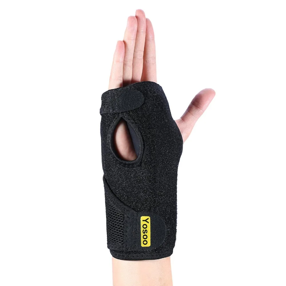 Медицинский бандаж на запястье Yosoo регулируемый неопреновый для растяжения и