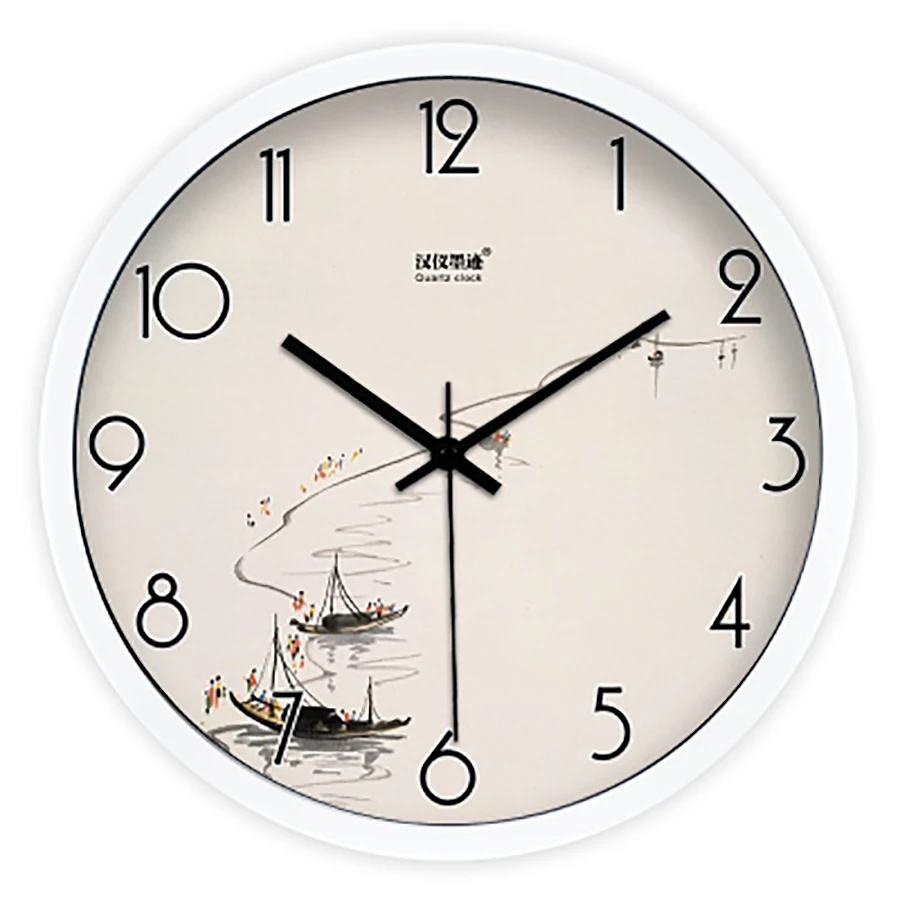 Ретро антикварные настенные часы креативные цифровые художественные большие