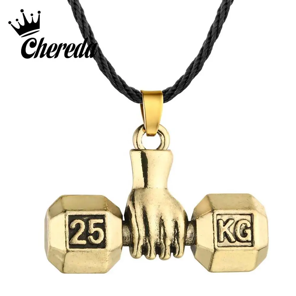 Chereda Viking винтажные ожерелья спортивные для фитнеса поднятия веса подвеска в виде