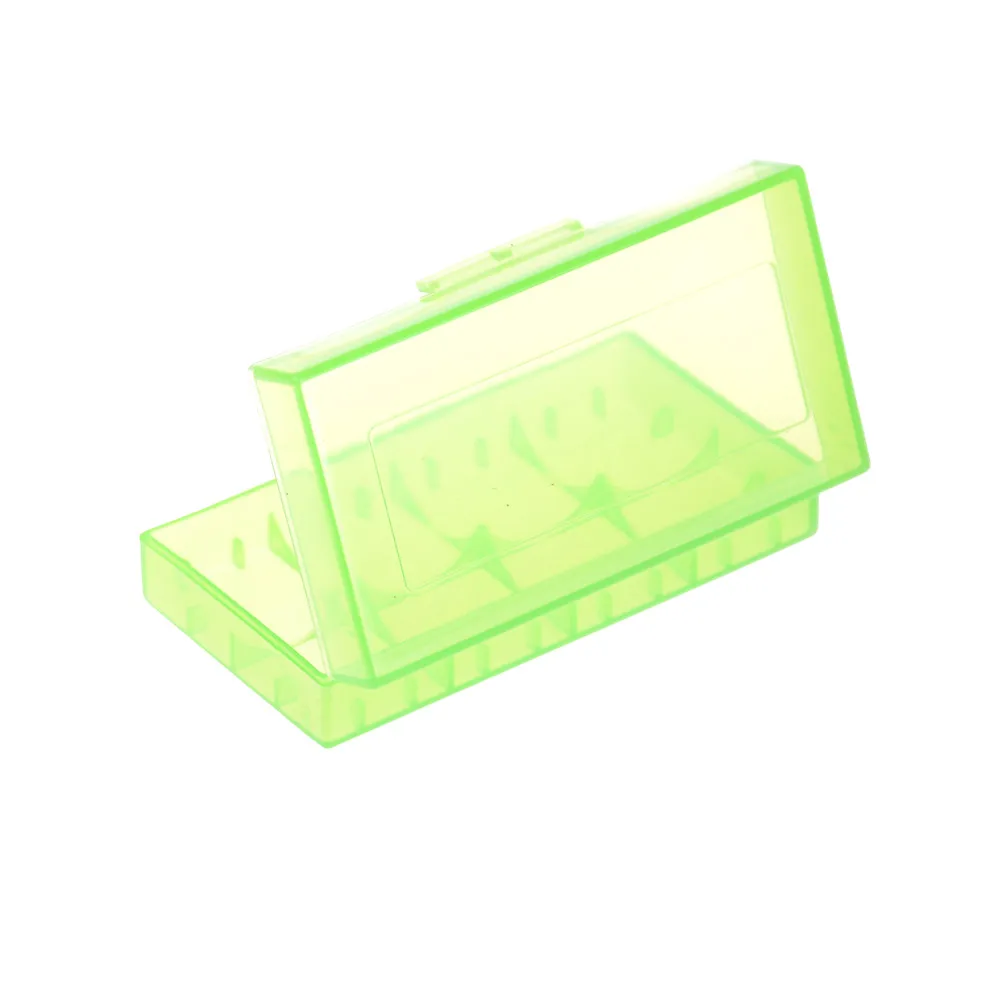 For 18650 CR123A 16340 Hard Plastic Transparent Battery Case Box Holder Storage 5pcs | Инструменты