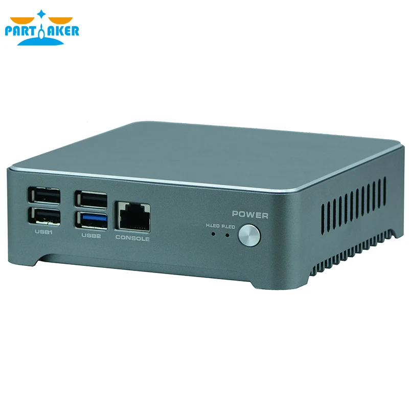 Мини ПК Windows 10 Безвентиляторный Barebone компьютер 2 Lan Nano промышленный VESA N1|dual lan|mini pc