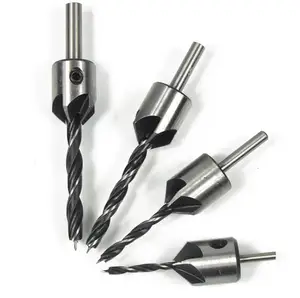 Сверла для зенковки, 3456 мм, 4 шт.