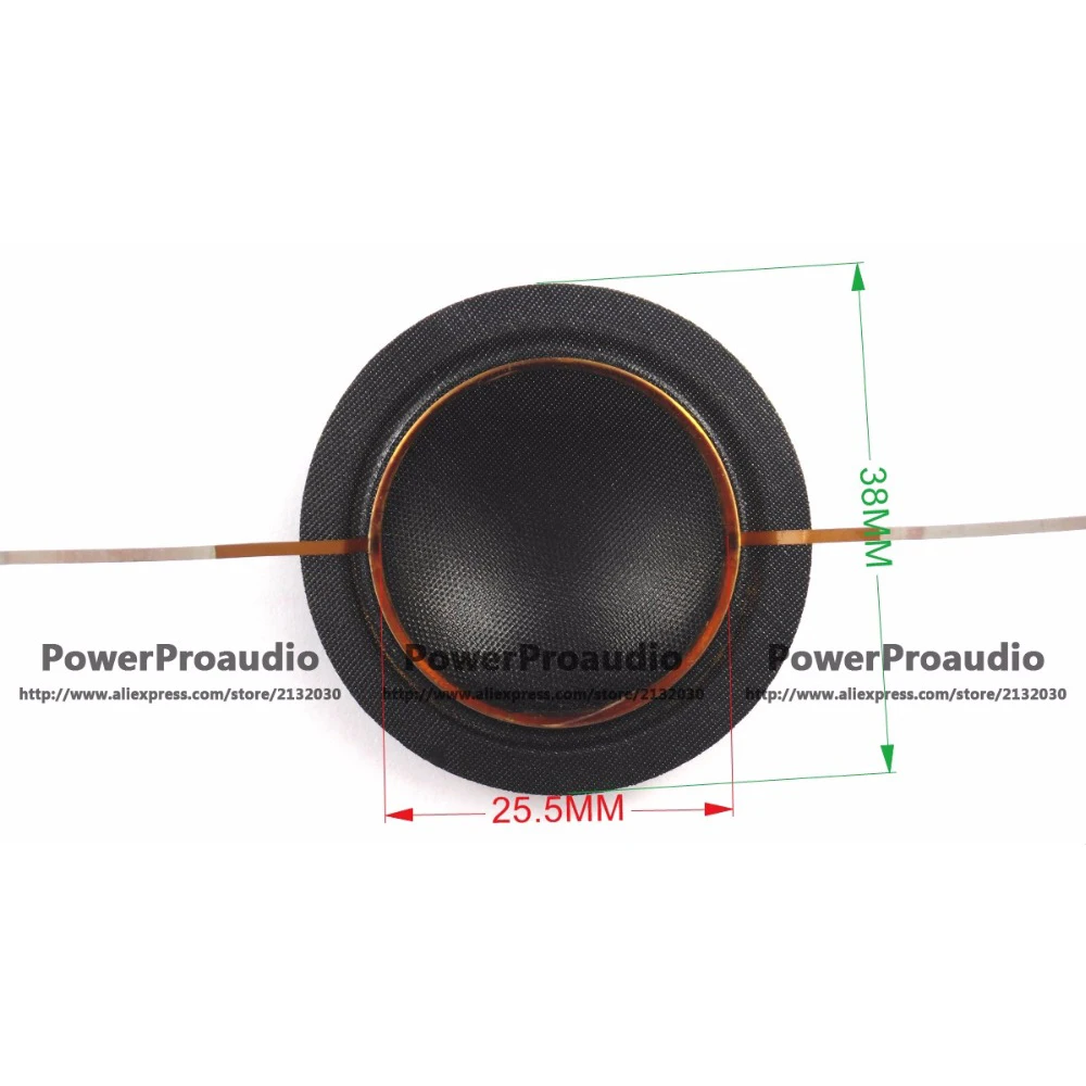 Высококачественные шелковые диафрагменные высокочастотные динамики 25 4 мм 5 (1