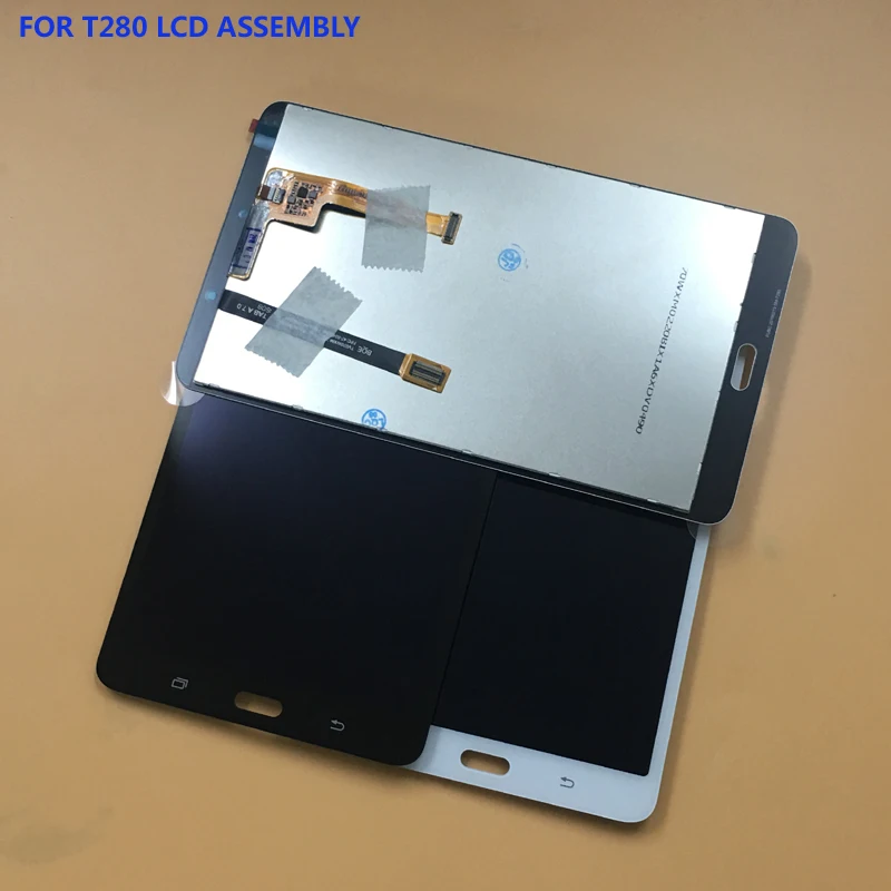 Черный/белый для Samsung Galaxy Tab A 7 0 SM T280 T285 сенсорный экран дигитайзер панель Стекло +