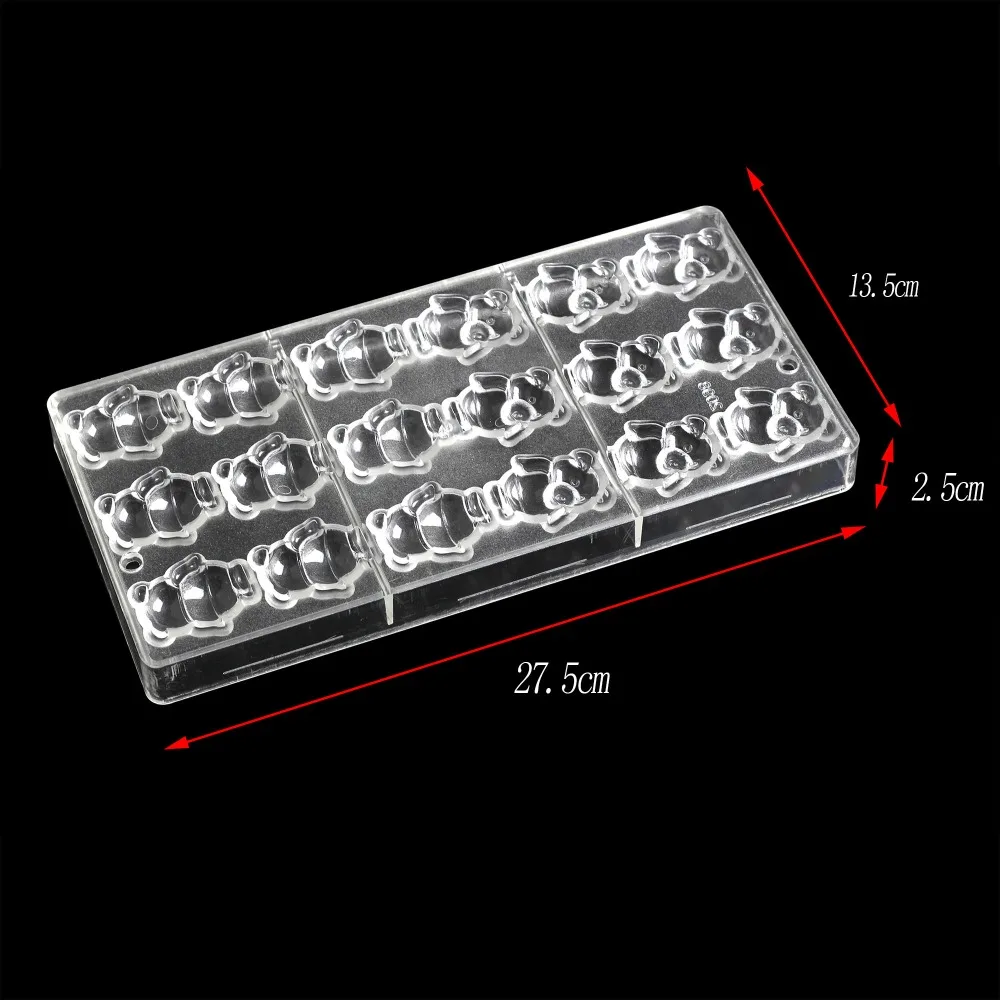 Поликарбонатные конфетные Кондитерские инструменты 3D в форме