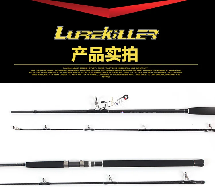 Новинка, Lurekiller, удочка, полное кольцо Fuji, части для отжима, удочка, океанская выскакивающая удочка, 2,7 м/3,0 м, pe 2-5, жесткая удочка для отжима в соленой воде