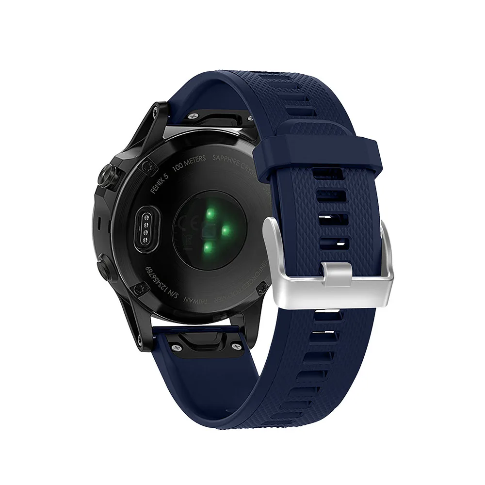 Ремешок сменный для спортивных часов 22 мм Garmin Fenix 5/5 Plus/Forerunner 935 945 мягкий