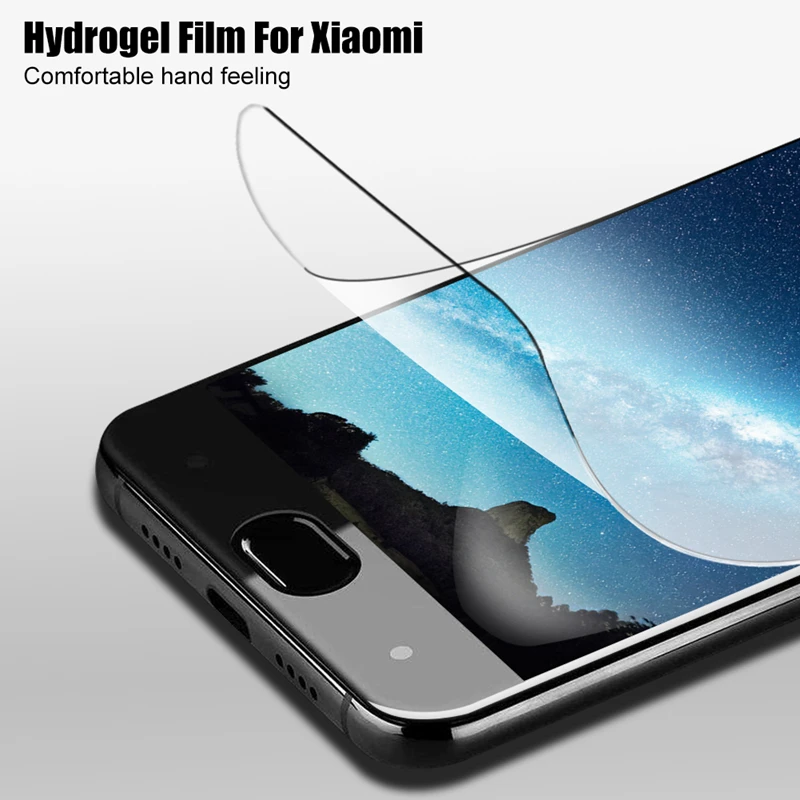Мягкая полноэкранная Защитная пленка для экрана iPhone 6 6S 7 8 Plus XS Max Hydrogel 5 не